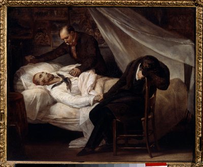 Smrt malíře Theodora Gericaulta (1791-1824) 26. ledna od Theodore Gericault