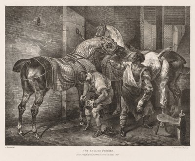 Anglický farmář od Theodore Gericault