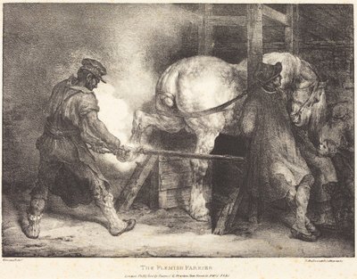 Vlámský kovář od Theodore Gericault