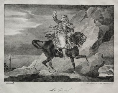 The Giaour, 1820. od Theodore Gericault