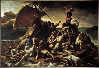 Vor Medúzy - olej na plátně od Theodore Gericault