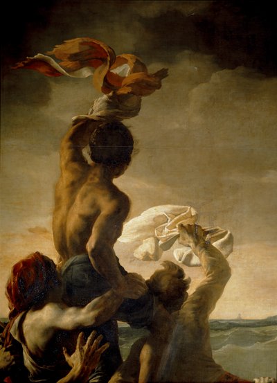 Vor Medúzy. Malba podle tehdejšího ... od Theodore Gericault