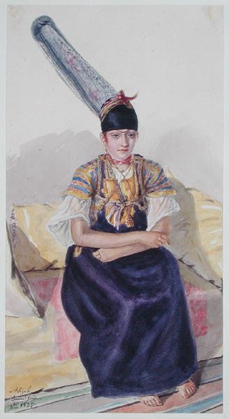 Židovka v Alžírsku od Theodore Leblanc