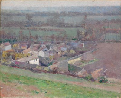 Pohled z ptačí perspektivy od Theodore Robinson