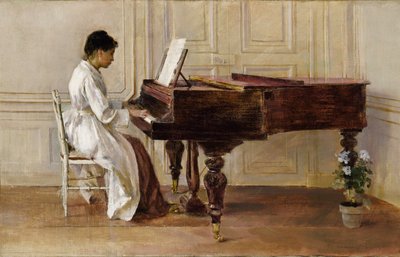 U klavíru od Theodore Robinson