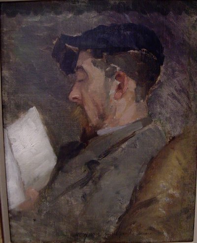 Autoportrét, ca. 1884-87. od Theodore Robinson