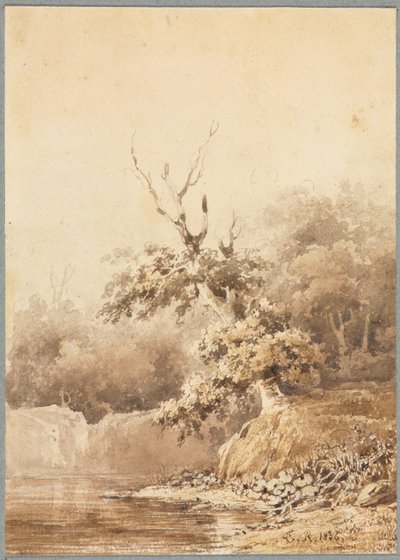 Krajina od Theodore Rousseau
