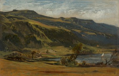 Krajina Auvergne od Theodore Rousseau