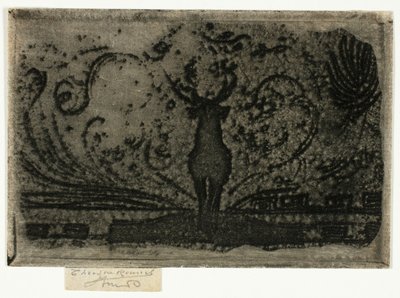 Jelen, studie od Theodore Roussel