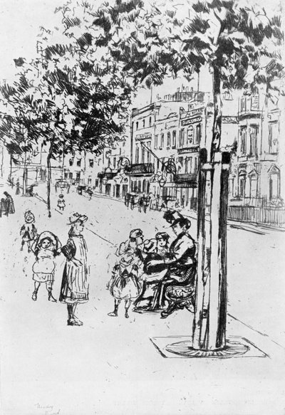 Chelsea Children, 1913. od Theodore Roussel