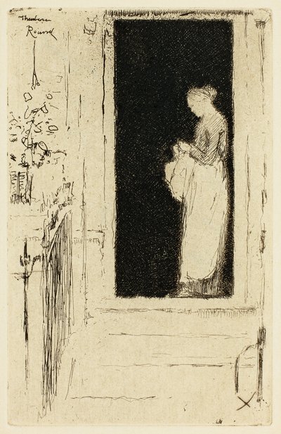 Penelope, Doorway Chelsea od Theodore Roussel