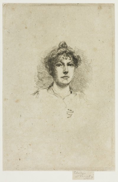 Portrét slečny Edith Austinové od Theodore Roussel