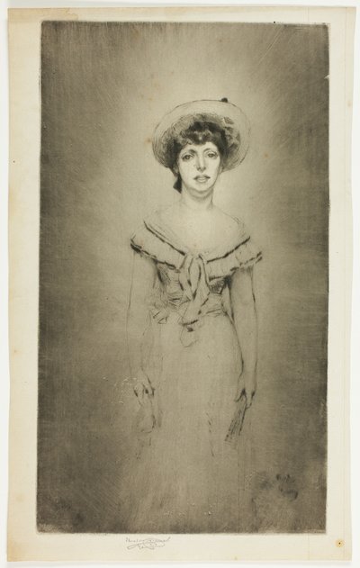 Portrét slečny Hetty Pettigrewové od Theodore Roussel