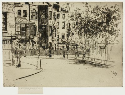 Roh Cheyne Walk, Chelsea od Theodore Roussel