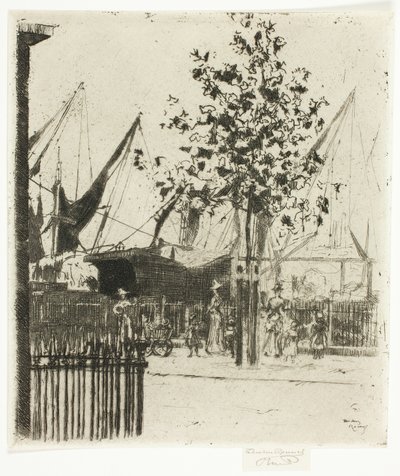 Roh Luna Street, Chelsea Embankment od Theodore Roussel