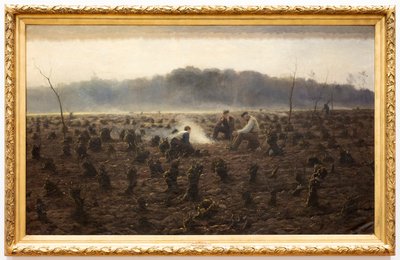 The Stumps (Les Souches) (olej na plátně) od Theodore Verstraete