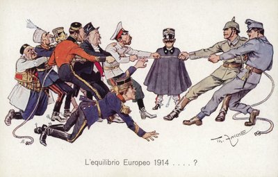 Spojenci z 1. světové války hrají přetahovanou s Central Powers od Theodore Zasche