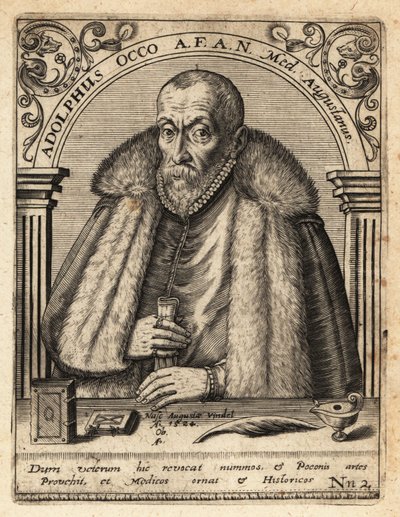 Adolf Occo, lékař od Theodore de Bry