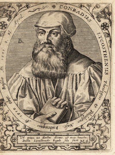 Konrád Lycosthenes od Theodore de Bry