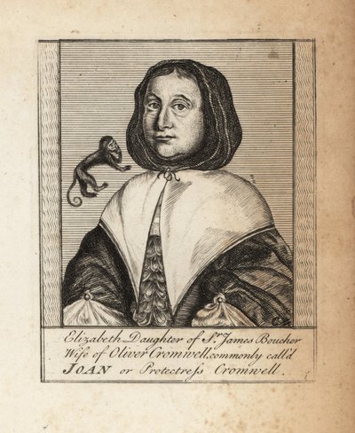 Elizabeth Cromwellová od Theodore de Bry