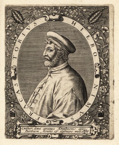 Girolamo Fracastoro , italský lékař od Theodore de Bry