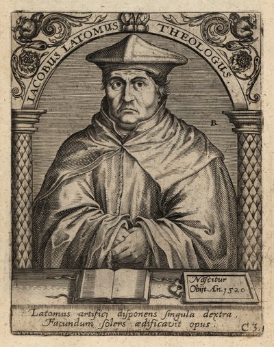 Jacques Masson, c1475-1544, vlámský teolog. od Theodore de Bry