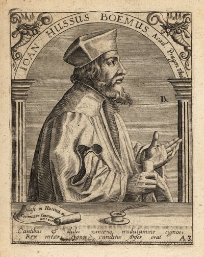 Jana Husa od Theodore de Bry