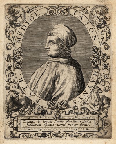 Jason z Mayna od Theodore de Bry