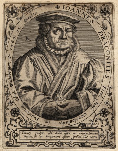 Johann Draconites od Theodore de Bry