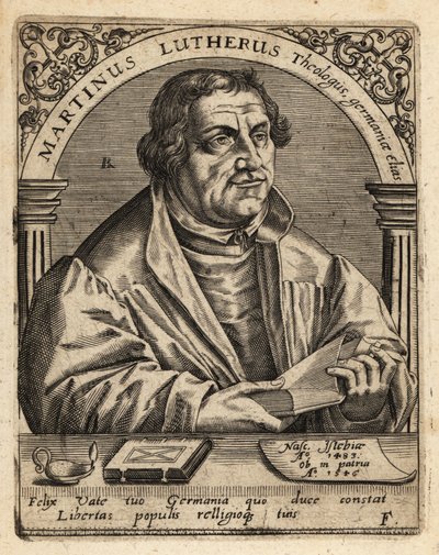 Martin Luther od Theodore de Bry