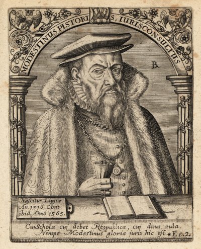 Modestinus Baker od Theodore de Bry