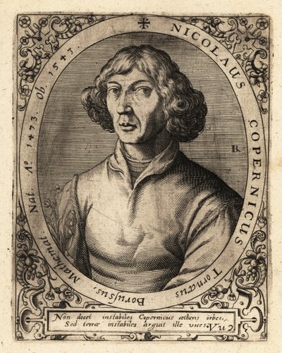 Mikuláš Koperník, renesanční polyhistor. od Theodore de Bry