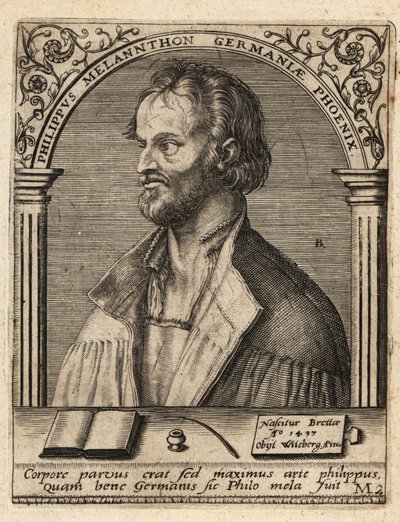 Filip Melanchton od Theodore de Bry