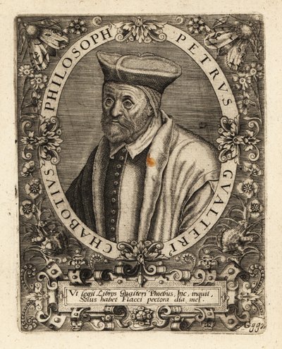 Pierre Gautier Chabot, francouzský humanistický spisovatel. od Theodore de Bry