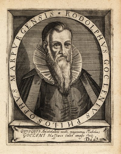 Rudolph Goclenius starší, německý scholastický filozof. od Theodore de Bry