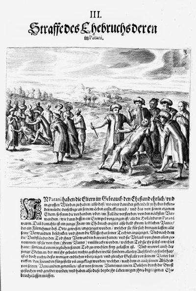 Vyrovnání skóre, 1606 od Theodore de Bry