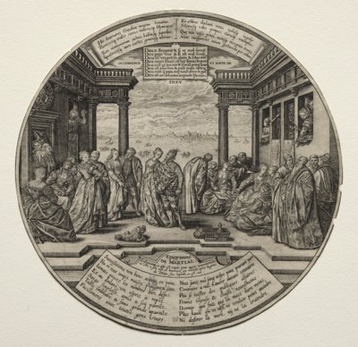 Benátský ples. od Theodore de Bry