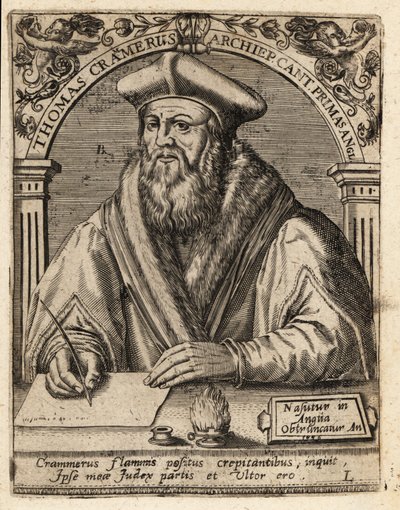 Thomas Cranmer od Theodore de Bry