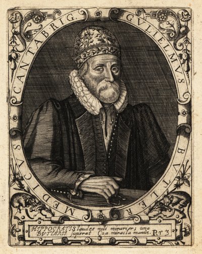 William Butler , anglický akademik od Theodore de Bry