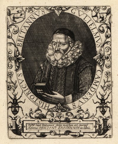 William Camden, anglický antikvariát. od Theodore de Bry