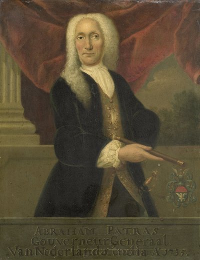 Portrét Abrahama Patrase, generálního guvernéra Nizozemské Východoindické společnosti od Theodorus Justinus Rheen