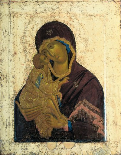 Panna Maria Donská od Theophanes the Greek