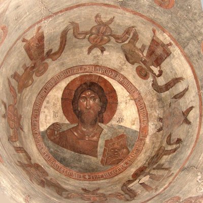Salvator Mundi Spasitel světa, 1378 od Theophanes the Greek