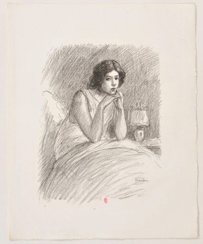 [Ranní píseň pro ni (Písně z dílny)] od Théophile Alexandre Steinlen