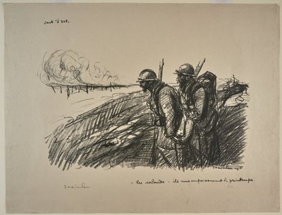 Východní vítr od Théophile Alexandre Steinlen