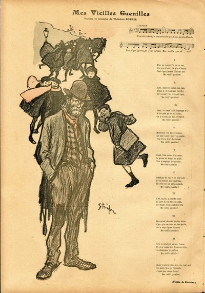 Gil Blas od Théophile Alexandre Steinlen