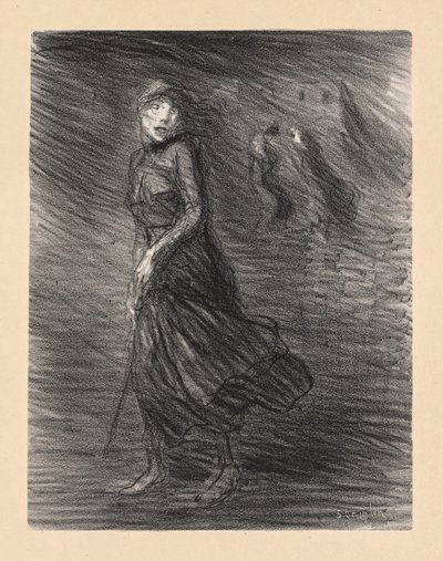 Na ulici (Dans la Rue) od Théophile Alexandre Steinlen