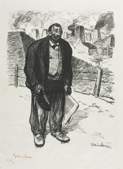Poctivý pracovník od Théophile Alexandre Steinlen