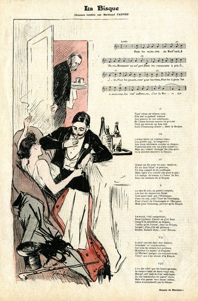 Závěsný od Théophile Alexandre Steinlen