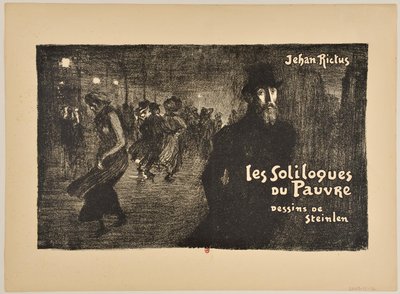 [Samomluvy chudého] od Théophile Alexandre Steinlen